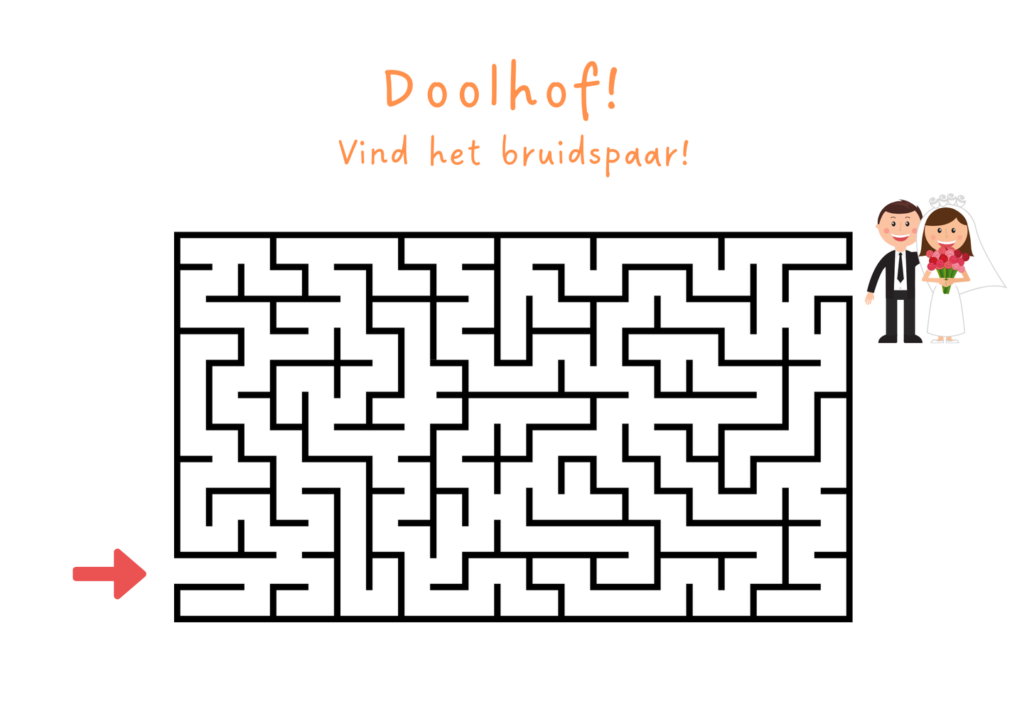 Bundel - Bruiloft spelletjes voor kinderen (Nederlandse versie)