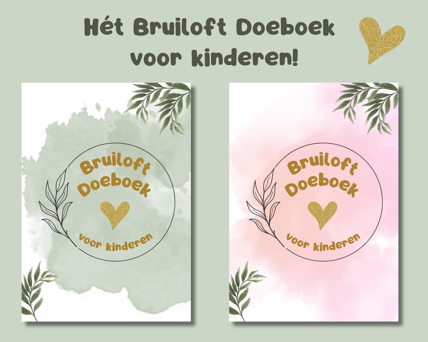 Bundel - Bruiloft Doeboek voor kinderen (Nederlandse versie)