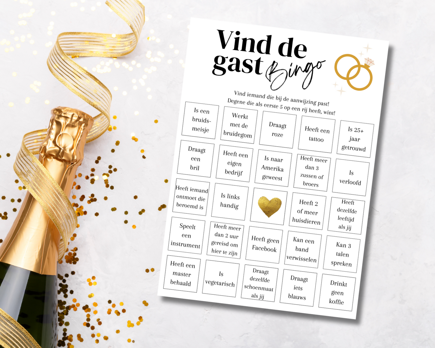 Vind de gast - Bingo! (Nederlandse versie)