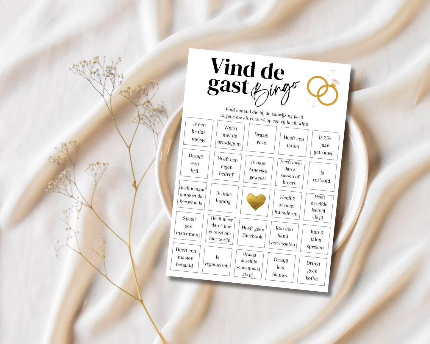 Vind de gast - Bingo! (Nederlandse versie)