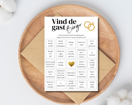 Vind de gast - Bingo! (Nederlandse versie)