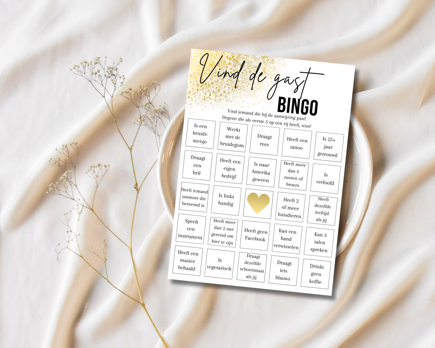 Vind de gast - Bingo! (Nederlandse versie)